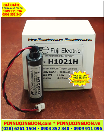 FUJI H1021H, Pin nuôi nguồn PLC FUJI H1021H litihium 3.6v 2000mAh chính hãng, Xuất xứ NHẬT